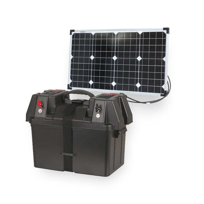 Portable Power Station - 12v - 26ah Solar & Battery Package